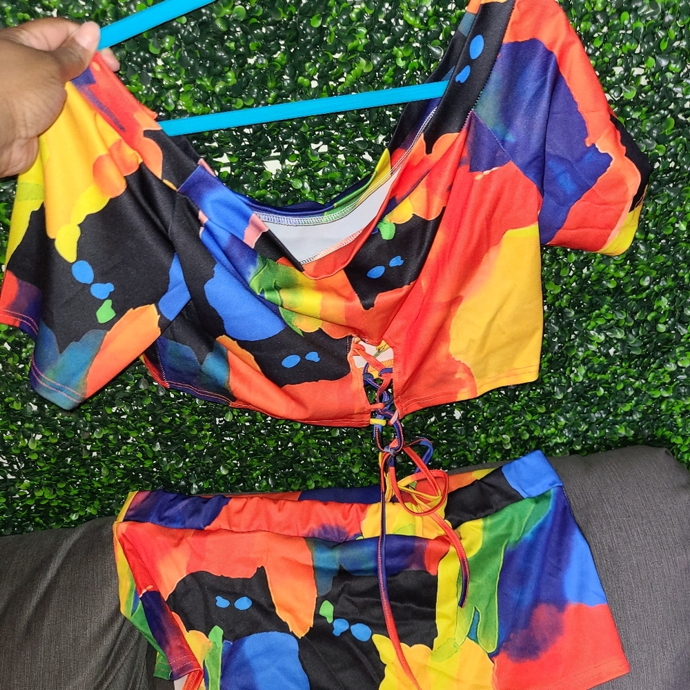 Multicolor Bikini Set - Picture 3 of 3
